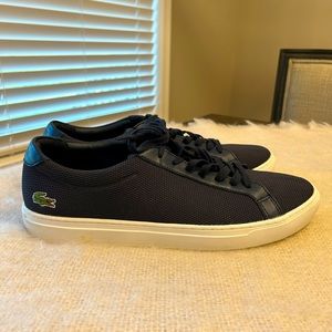 Lacoste Men’s L.12.12 Classic Blue Sneaker. Size 13 US